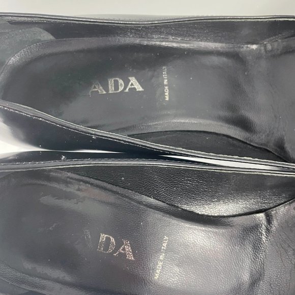 Authentic PRADA Black Patent Leather Pointed Pumps, Size 35.5 - Picture 9 of 16